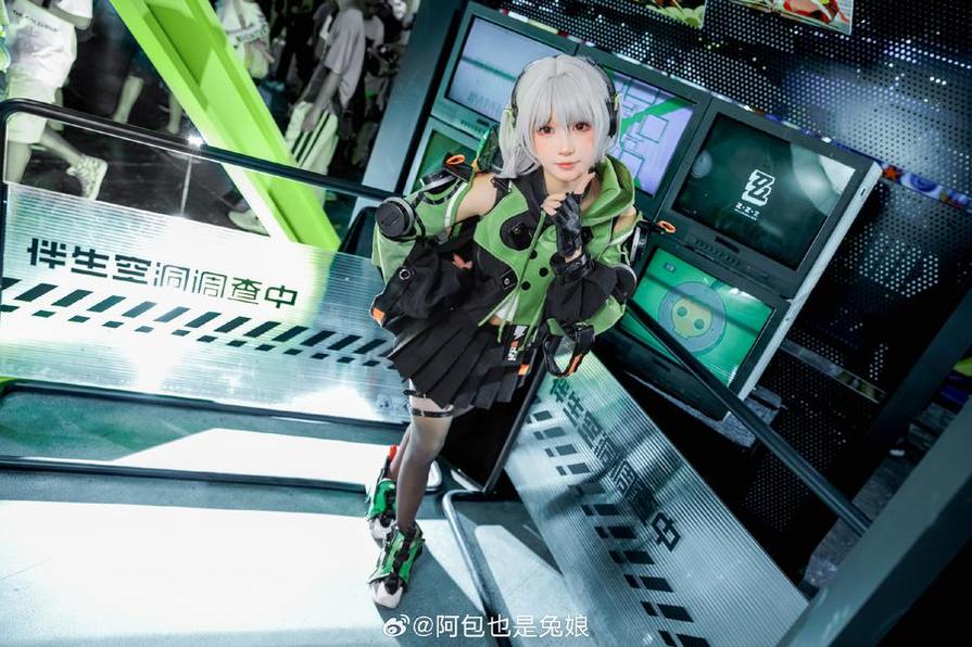 暖萌cos大赏：阿包也是兔娘cos狐美图公开分享-51acg