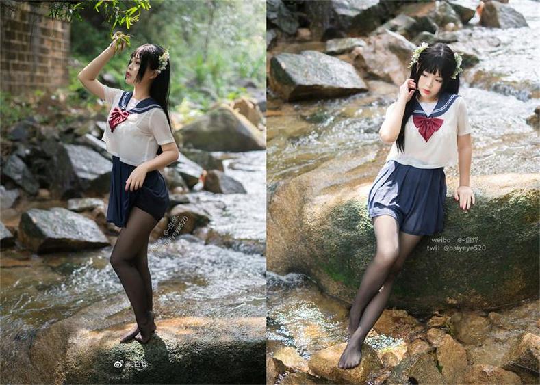 清新靓丽的少女图片图包-你烨烨免费资源-51acg