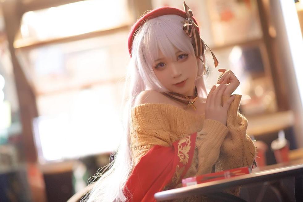 艺术之作：樱落酱路易九世旗袍cos，精彩无限-51acg