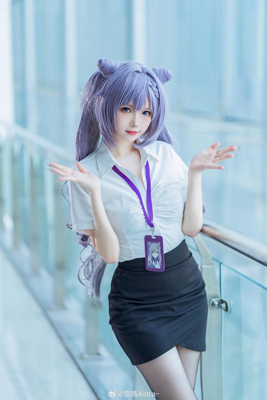 专业cosplayer倾情打造，浪漫雪晴嘟嘟运动元素cos照片。-51acg