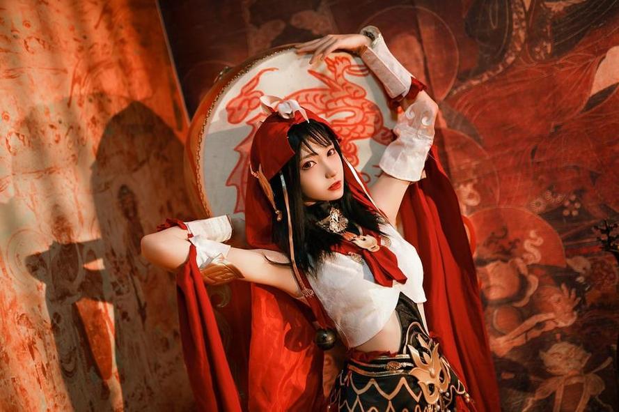 南桃momoko红女巫图片：魅惑大片来袭-51acg