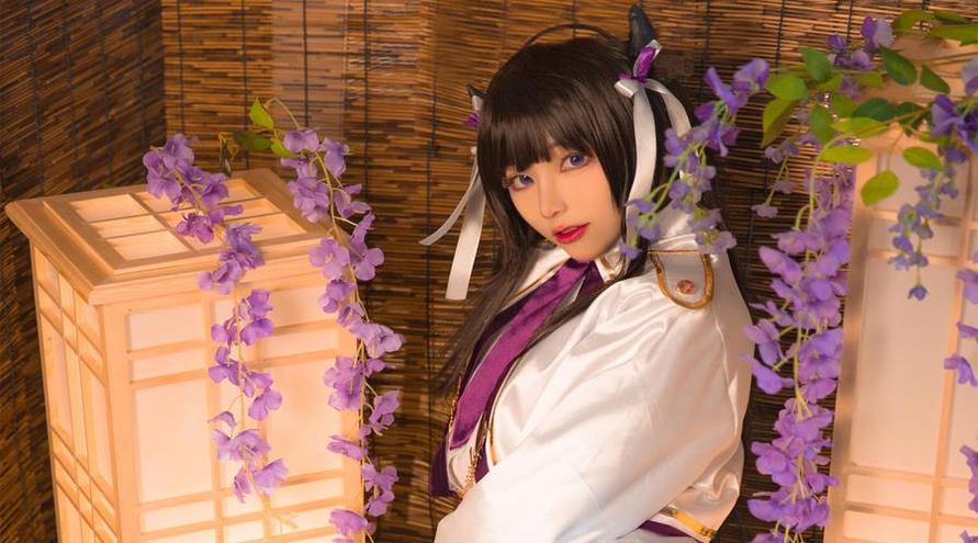 十佳cosplay之一的起司块wii微博网红，那么，你还等什么？-51acg