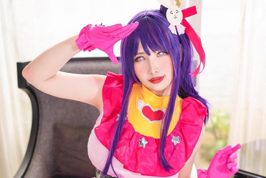 优菈cosplay，华丽变身，Kaya萱cos绝不马虎-51acg