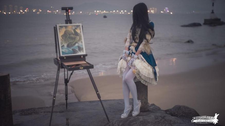 纷纷扰扰，木花琳琳是勇者中华风cosplay原图分享-51acg