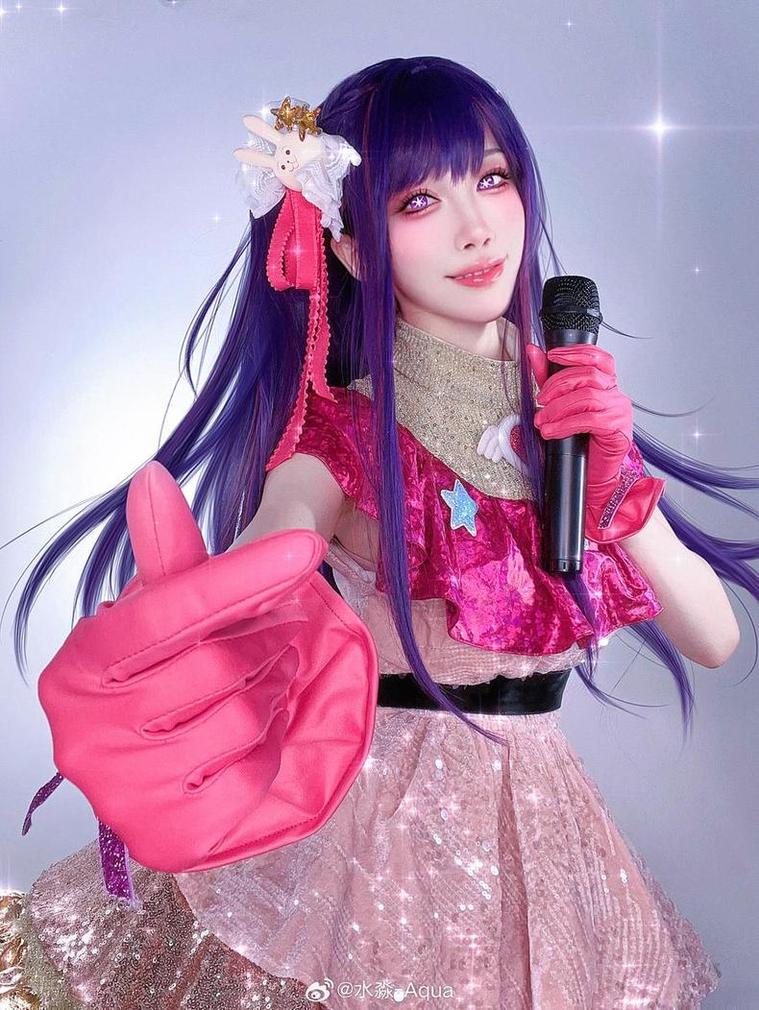 水淼aqua羊蹄恶魔cos合集：独具匠心的魔幻魅力-51acg