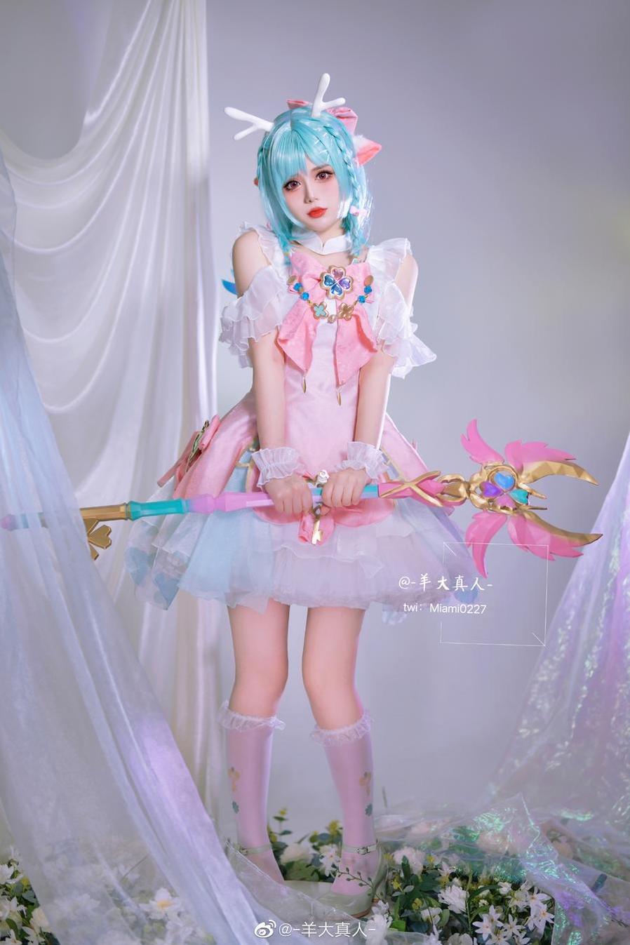 超美羊大真人礼服：惊艳的摄影作品已经抢先放出-51acg