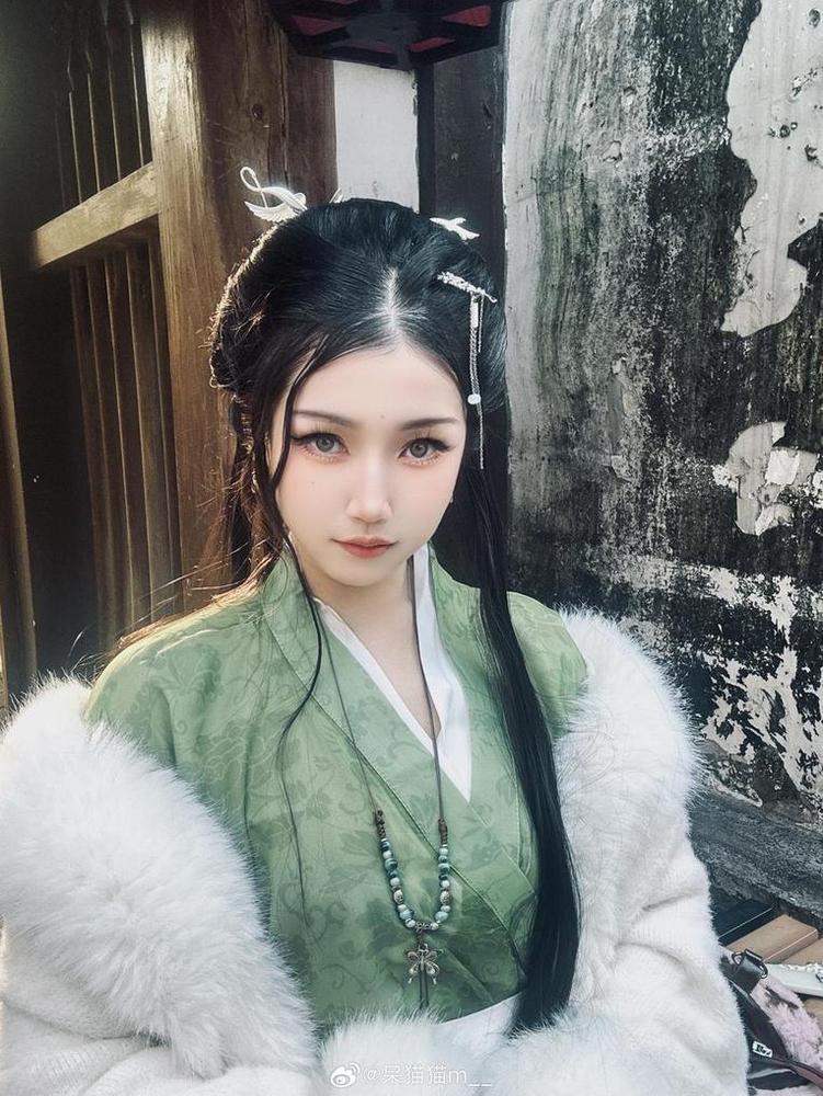 不呆猫奶油少女免费，清新美图欣赏-51acg