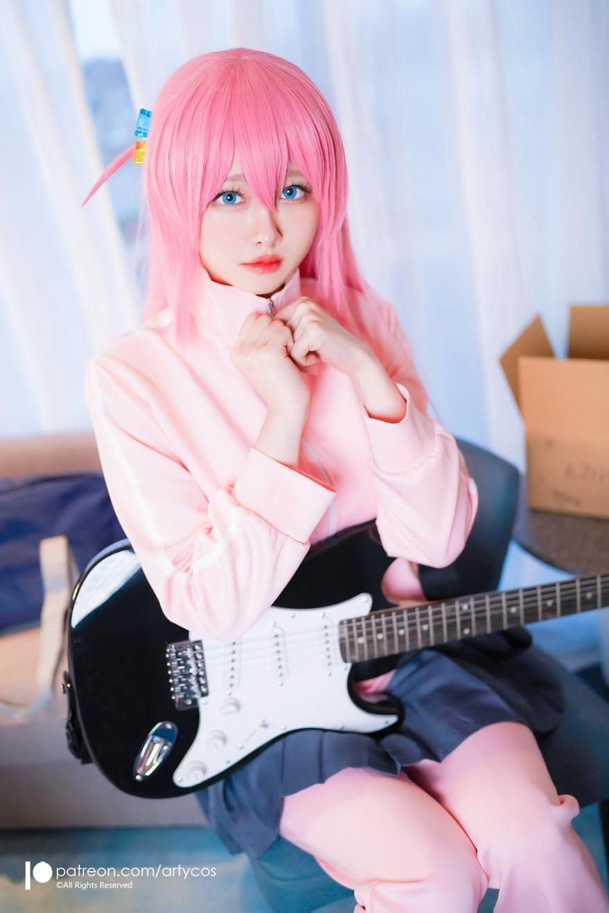 独家照片：arty亚缇奶牛桃园网发布原创cosplay图片合集-51acg