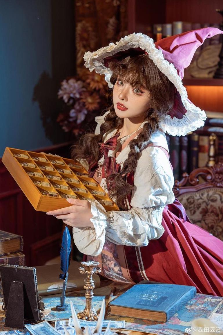 岛田云溪魔女的晚餐cos合集，开启你的美食之旅-51acg