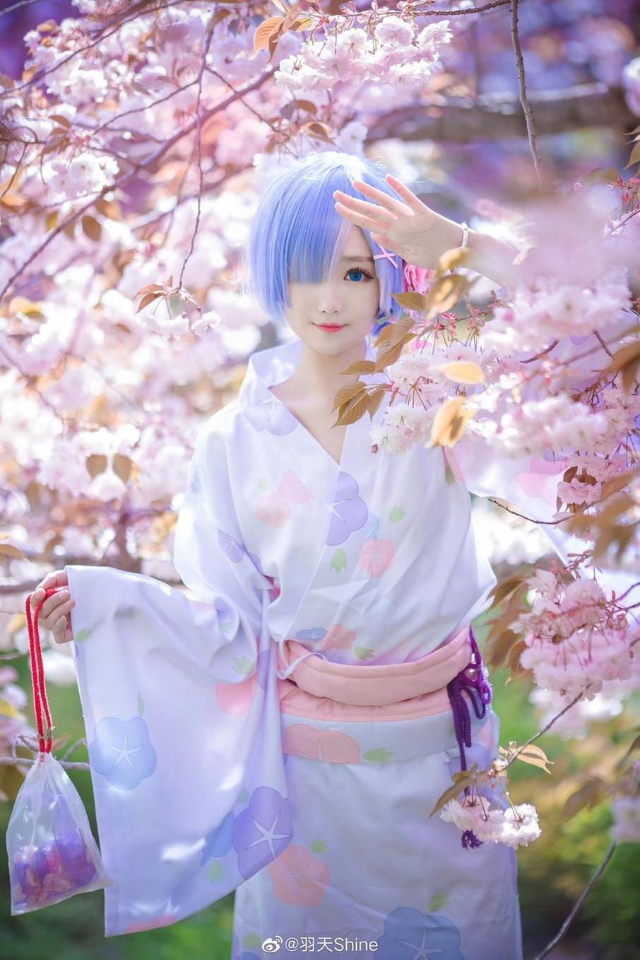 “羽天shine小黄鸭美图”：绝对完美的cosplay表现-51acg