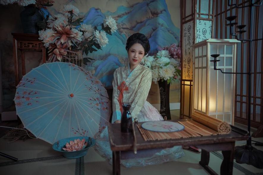 微笑妆容萌态十足，钛合金titi作品拍摄花絮精选cos撩人心弦-51acg