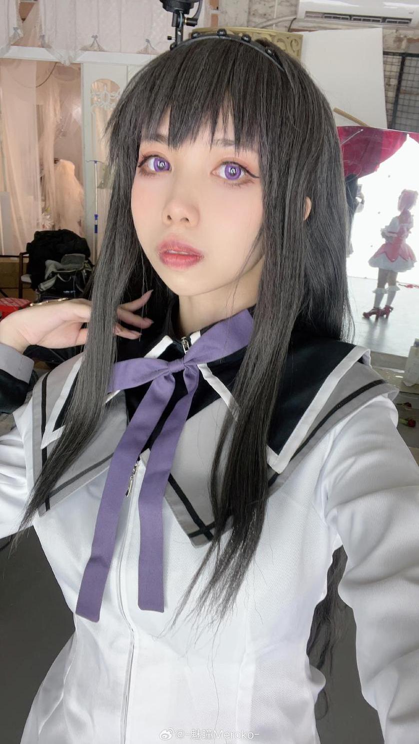 meroko魅瞳狂三cosplay图集，超美主角的高清照片震撼登场-51acg