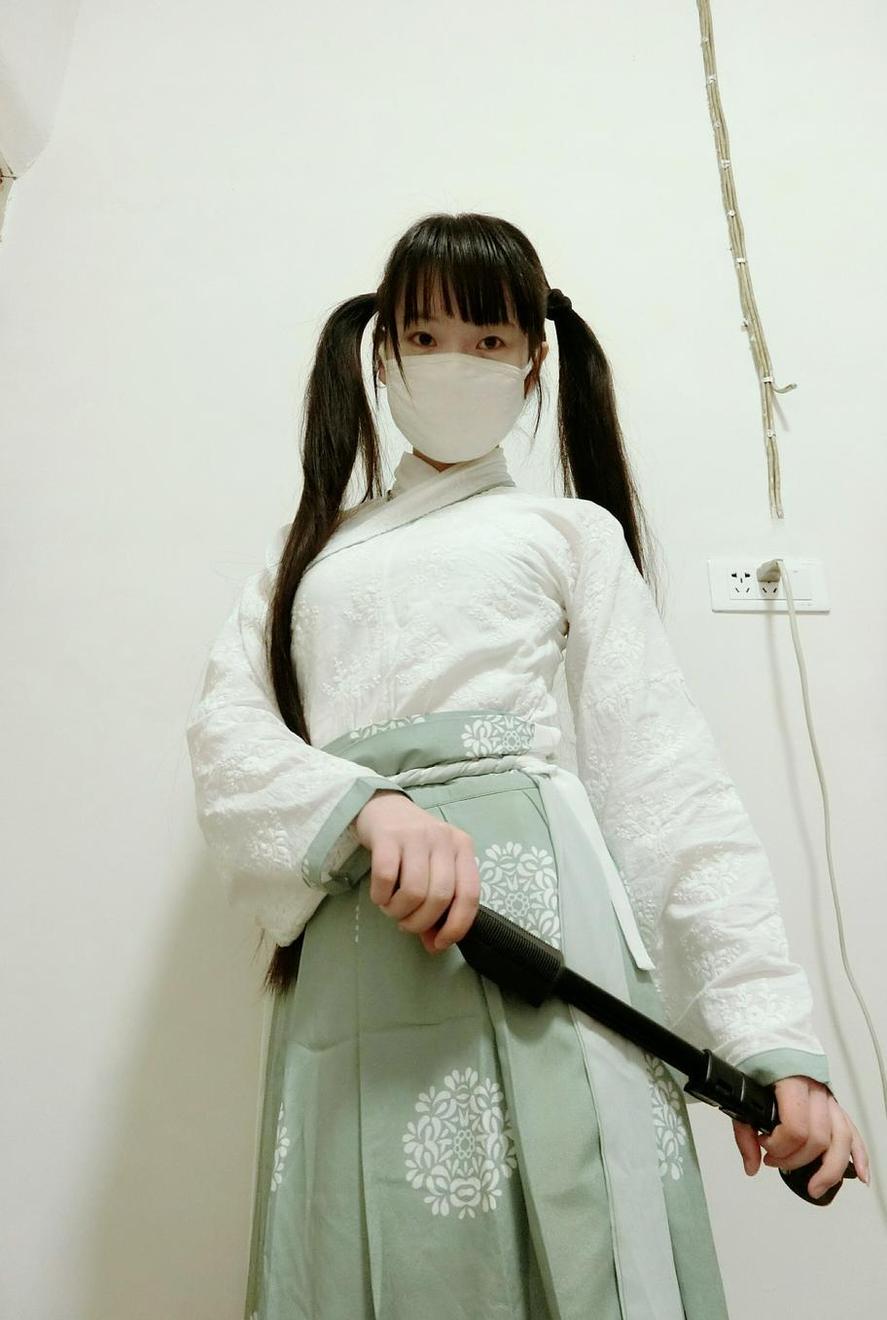流行于东亚的汉服文化风，西尔酱双马尾汉服腰图包，让你一次领略。-51acg