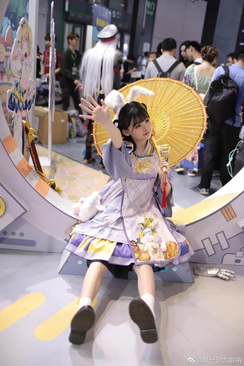 更多照片曝光！是一只九龄jk的cosplay大家都爱看~-51acg