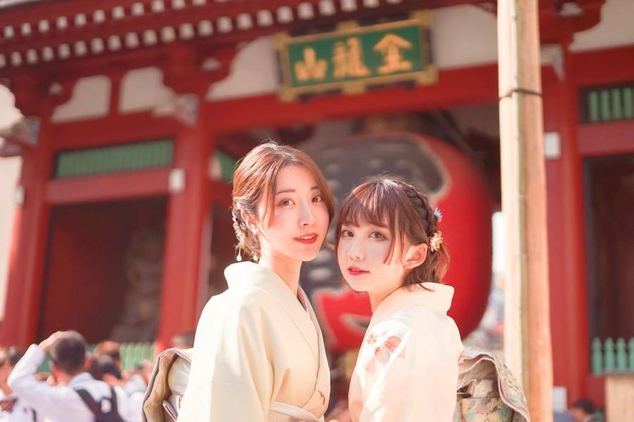 甘雨的樱花美图-浅野菌子作品原图赏析-51acg