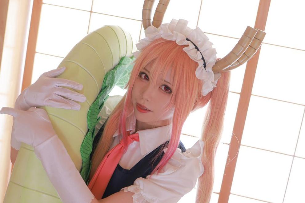 水淼aqua的巫女：经典cosplay照片欣赏-51acg