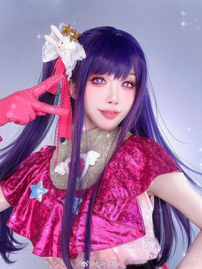 水淼aqua颜值代表色彩与美，高清作品震撼全网-51acg