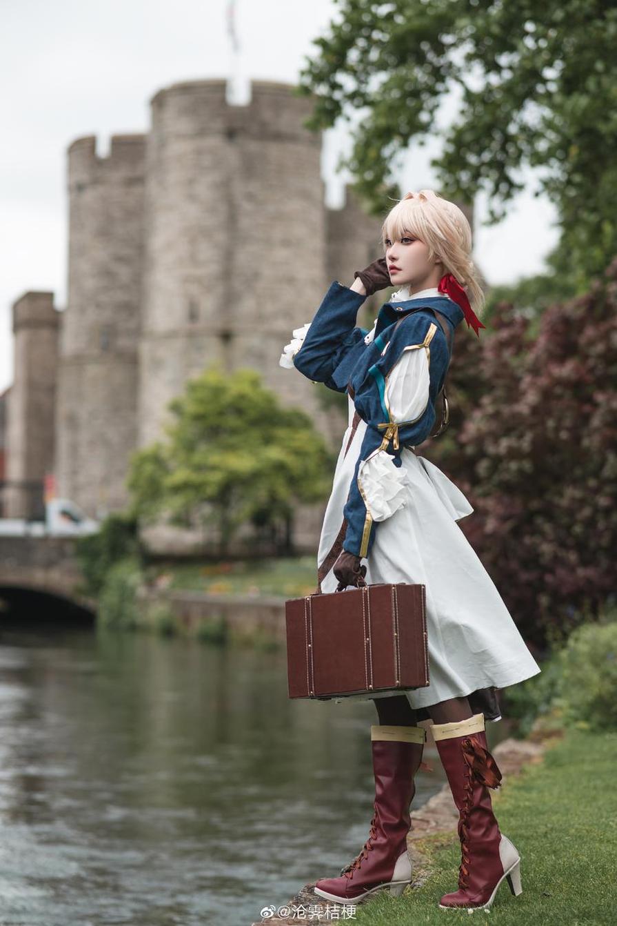 照片分享时间到！沧霁桔梗cosplay的完美呈现~-51acg