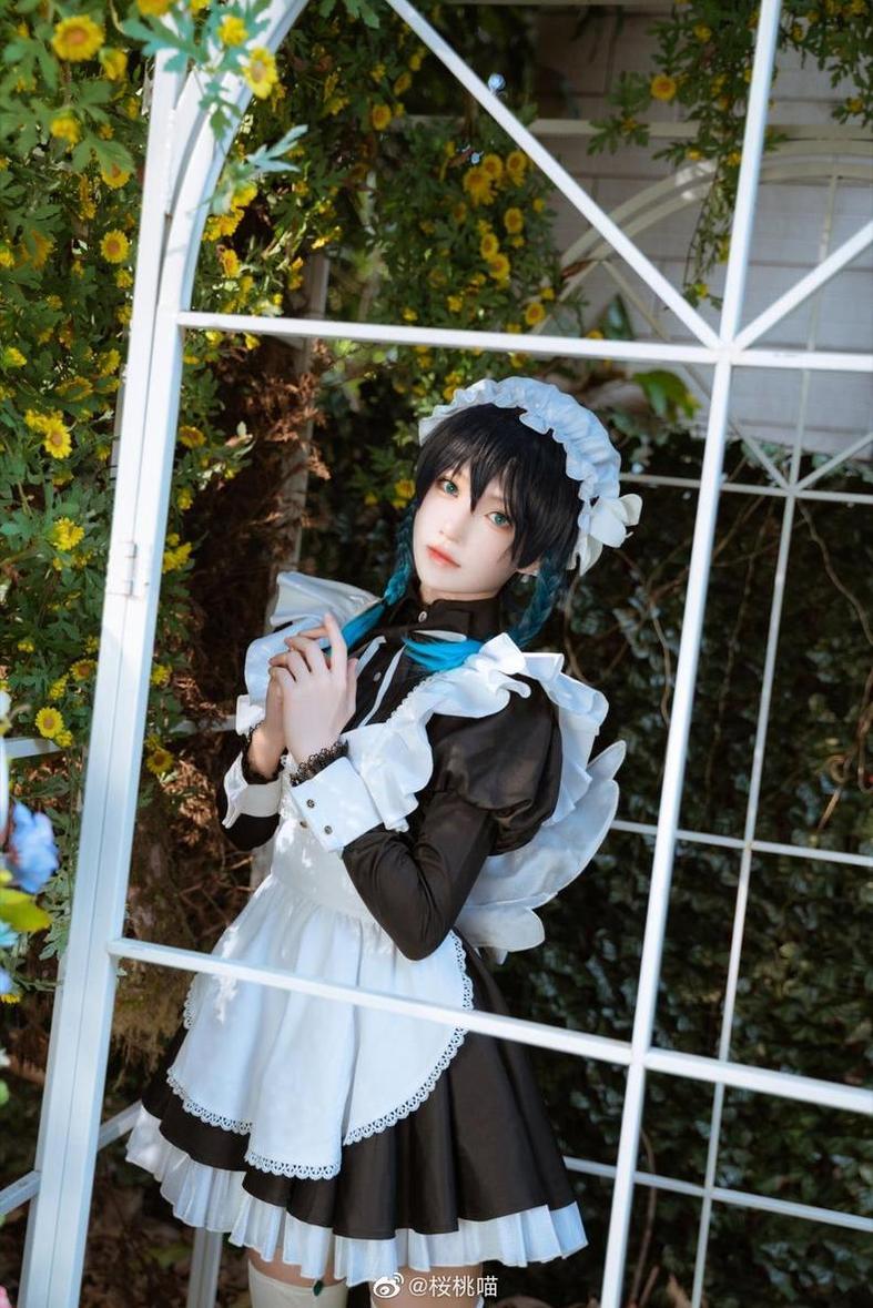 桜桃喵微博问答：摄影合集，天空之城cosplay萌妹子大片-51acg
