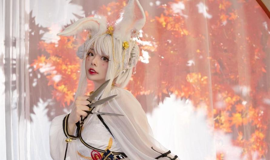 神明巫女ninja阿寨寨的神秘cos图集：全新形象让你看到不一样的她-51acg