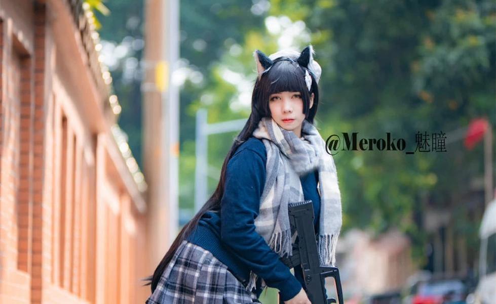 meroko魅瞳照片大放送，美若天仙，舞动繁华-51acg