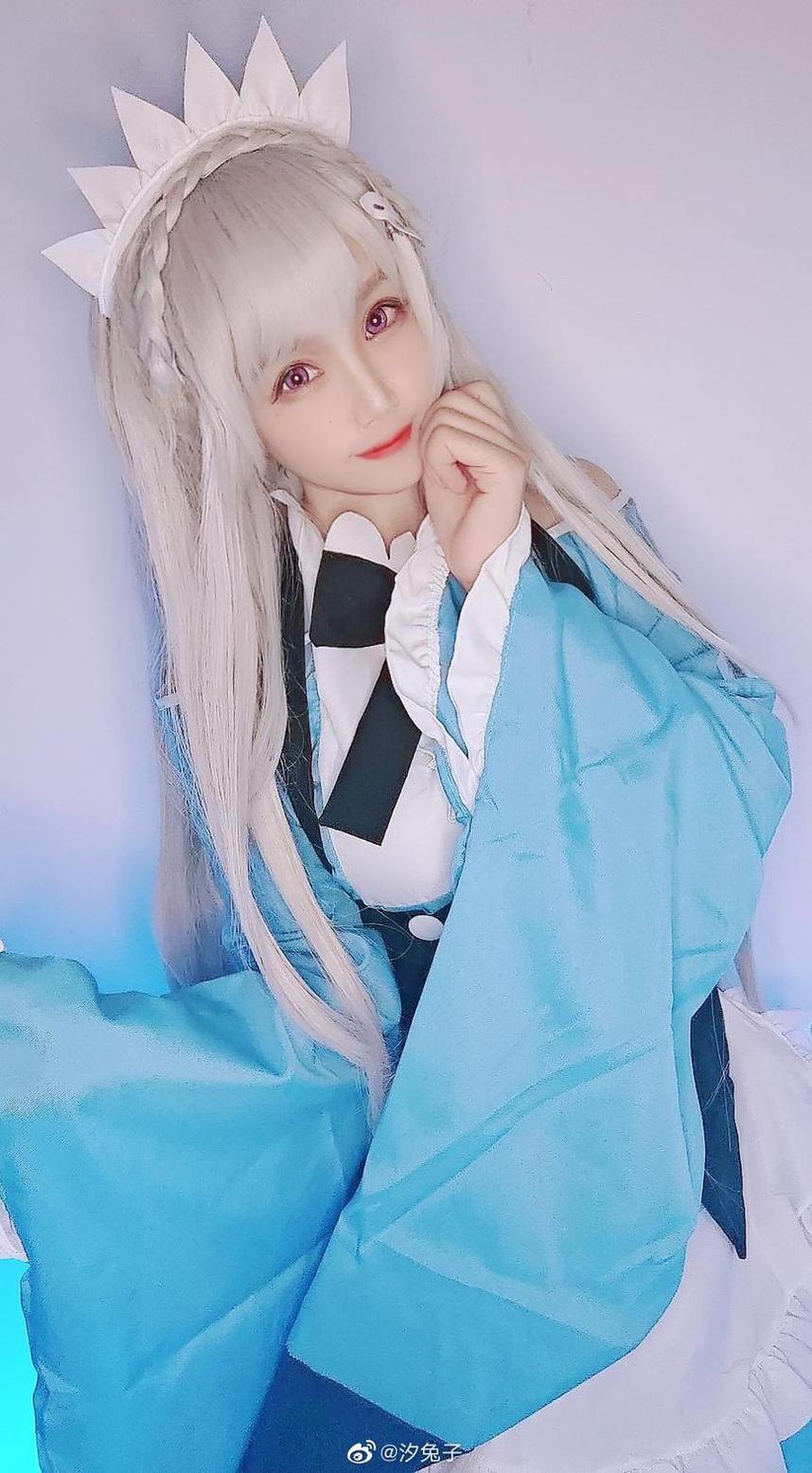 汐兔子cosplay图片集，让你沉迷于二次元世界-51acg