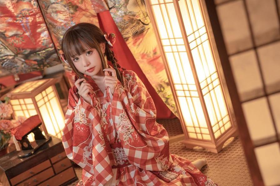 小清新风格！喵小吉cos图下载分享，带你一起cosplay-51acg